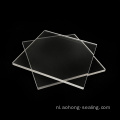 Heldere gehard gelamineerd glas bolier
